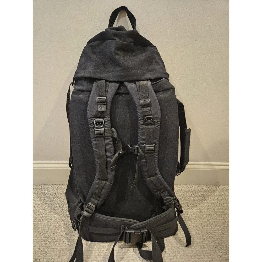 JANSPORT Hiking BACKPACK With Removable Day Pack Black Internal Frame EUC‎ Tall